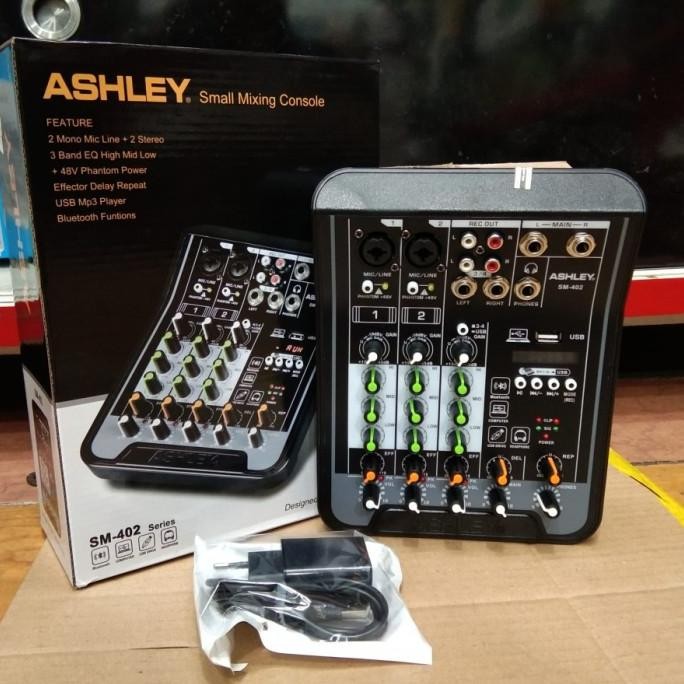Promo Mixer Ashley Sm402 Ashley Mixer Sm 402 4 Channel Original