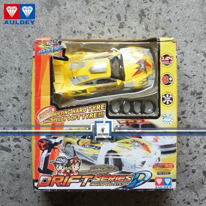 Product Laris Rc Drift Auldey Race Tin Flash & Dash Drift Series Remote Car