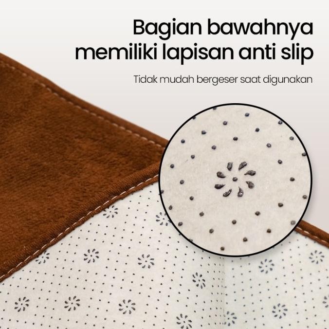 Murah Karpet Matras Bulu Besar Panjang Karpet Lantai Ruang Tamu Coklat