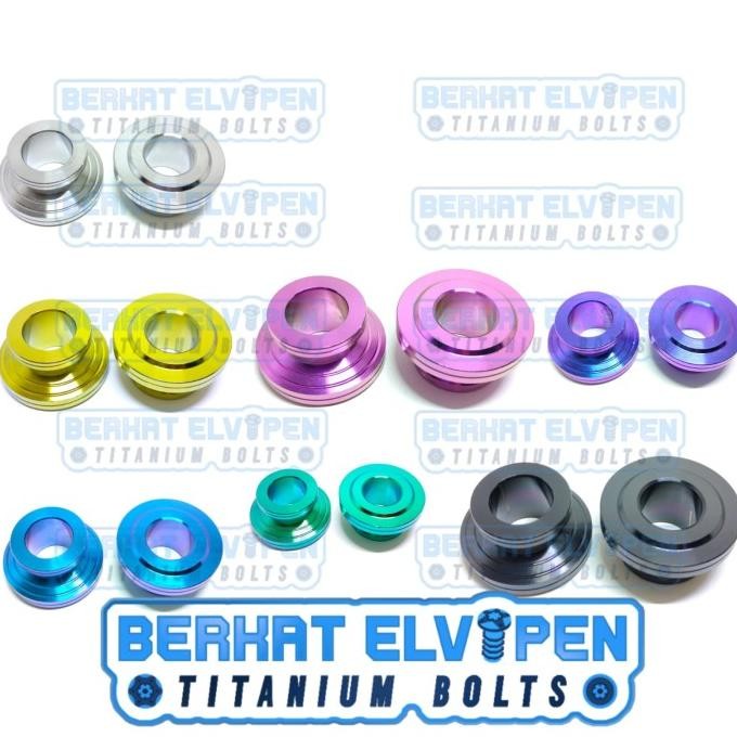 Boshing Bushing Titanium As Roda Gearbox Depan Yamaha Xmax 250 Old New Grade 5
