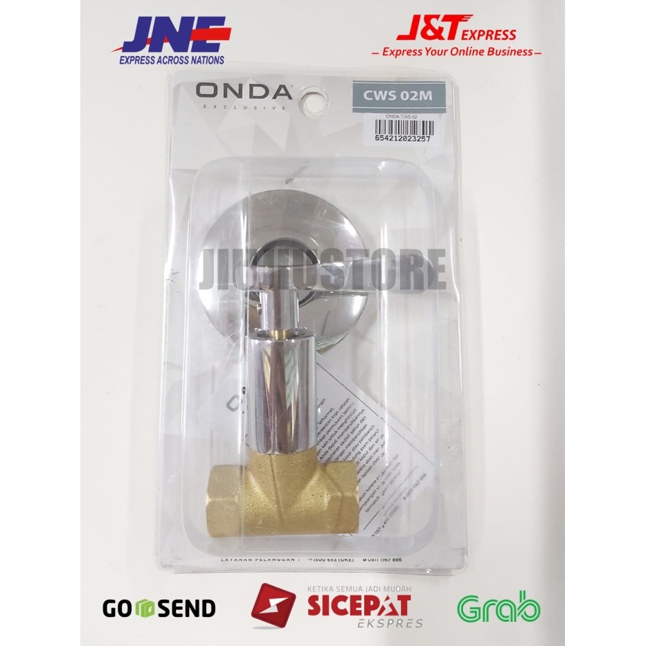 READY STOP KRAN TANAM ONDA CWS02M STOP KRAN SHOWER ONDA EXCLUSIVE CWS 02M ORDER