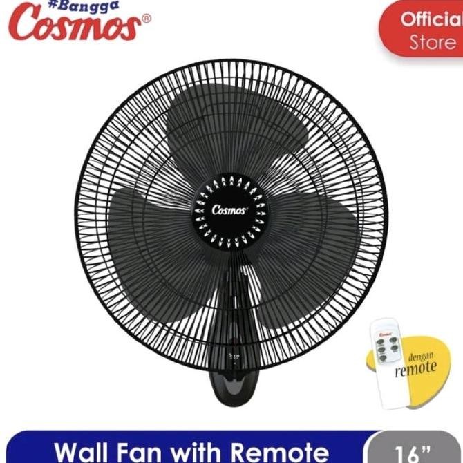 Kipas Angin Dinding + Remote Cosmos 16 Inch Wfgr