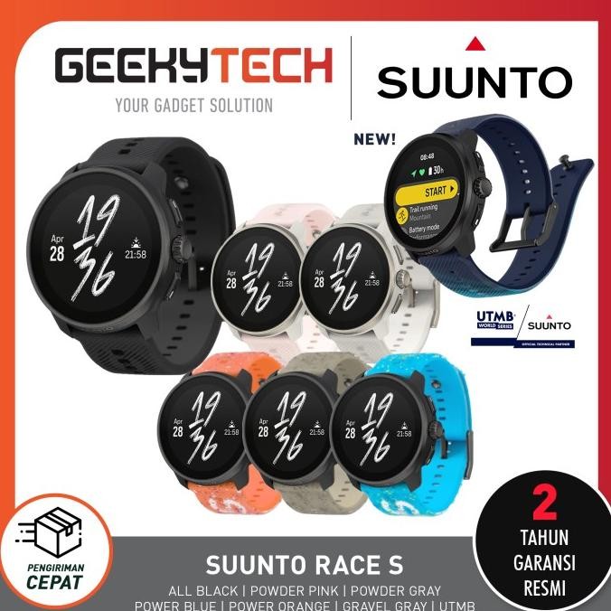Suunto Race S GPS Ultimate Perfomance Watch - Garansi RESMI