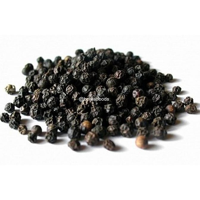 

^^^^^] Lada Hitam Biji Utuh / Black Pepper Whole / Merica Peppers BerkatFoods
