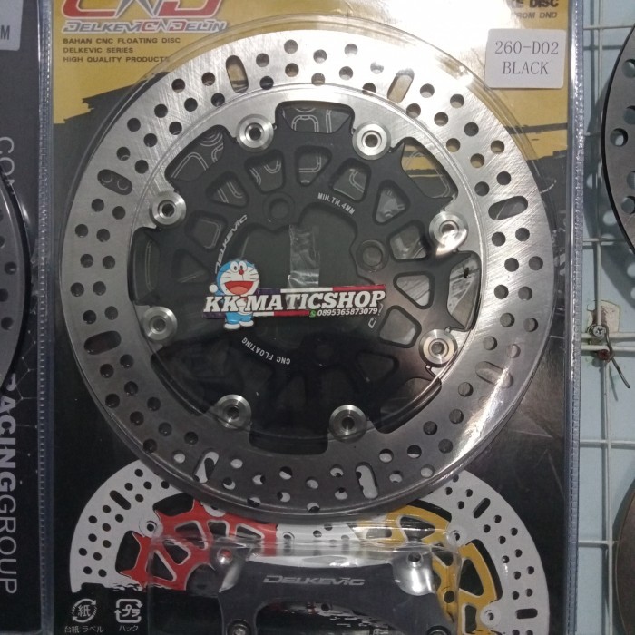 piringan cakram lebar delkevic 260mm floating beat scoopy vario
