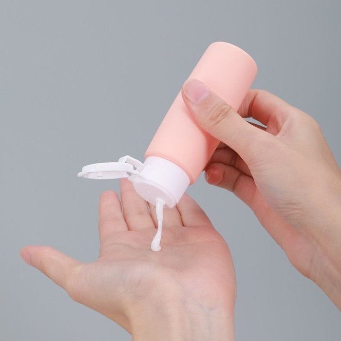 Botol Lotion Travel Wadah Kosong Soft Squeeze 50 Ml