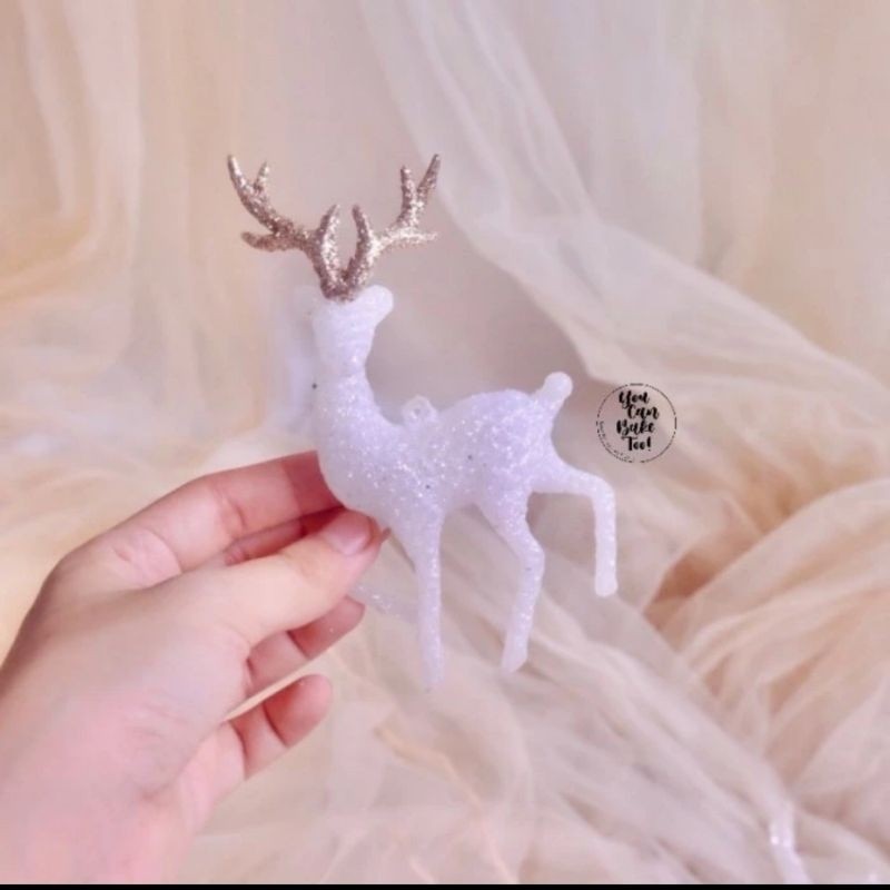 

Topper 3D White Deer