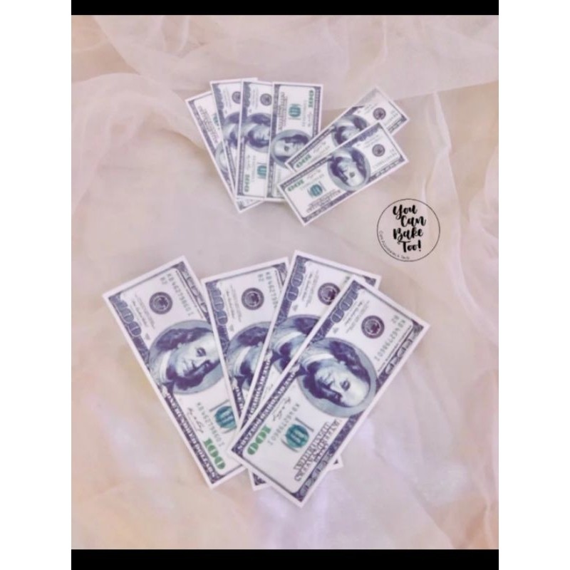 

Edible Dollar (Sugar)