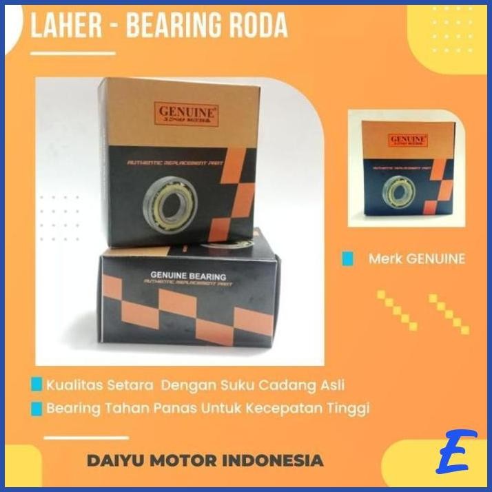[DMI] BEARING RODA-LAHER RODA BELAKANG SET PLUS CONES RETAINER SUZUKI ESCUDO