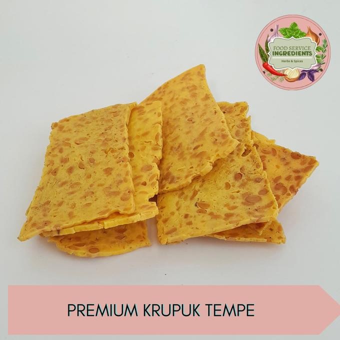 

cusss order] Premium Krupuk Tempe 1kg / Kripik Tempe Premium Asli Terasa Tempenya
