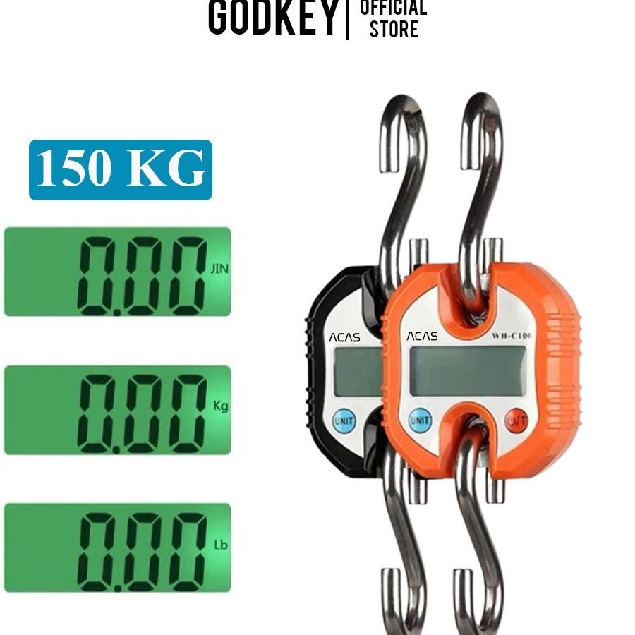 Aca Whc100 Timbangan Dital 150 G Gantung Oper Free Barang Buah Timbangan Led Ni Mart Crane Hoo Cale 