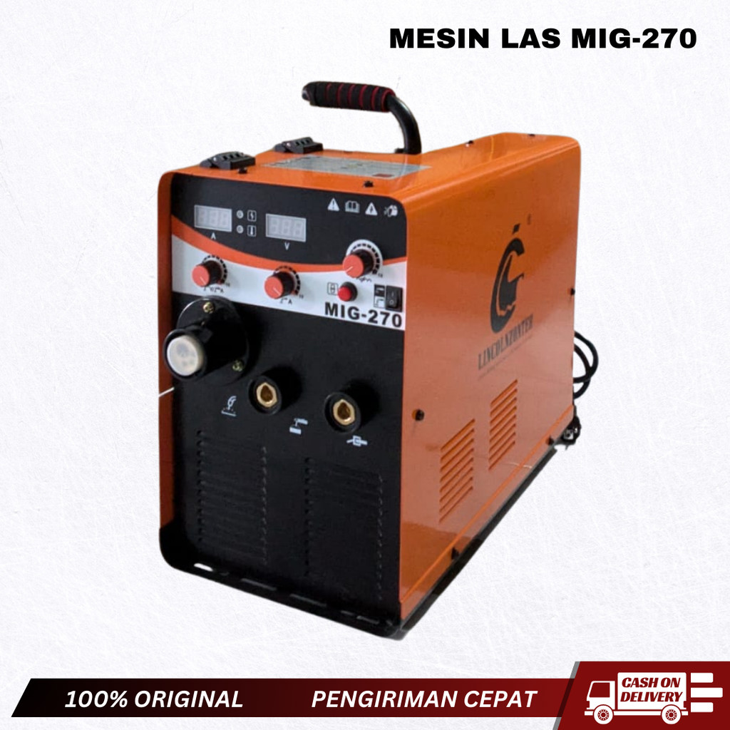 MESIN LAS CO MIG-270 1PHASE 220V MESIN LAS MIG DENGAN GAS CO2