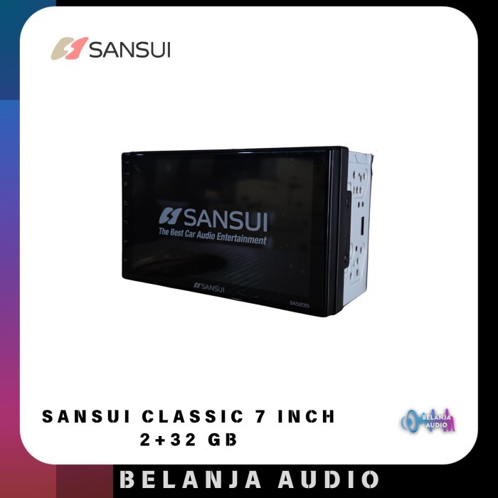 Bisa Gosend Head Unit Android 7 Inch Sansui Classic Series 2/32 Gb