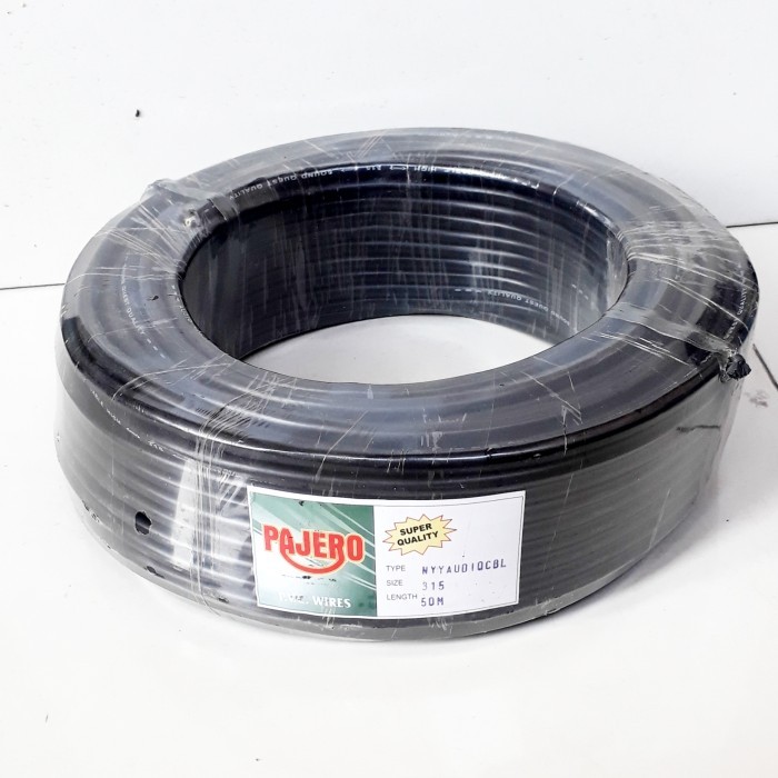 Kabel Hyo Pajero 3X1.5 50 Meter Kabel Serabut 3X1.5