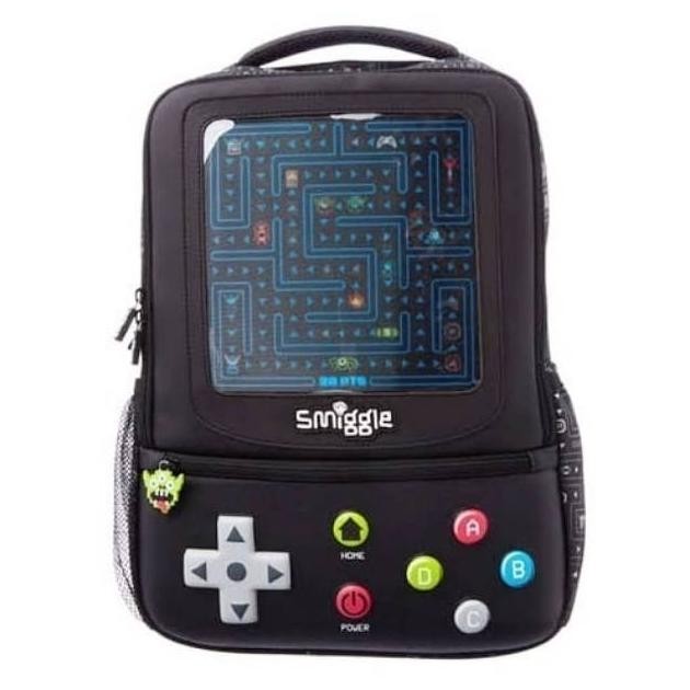 Tas Smiggle Ori Game Black/ Tas ransel Smiggle/ kado Smiggle