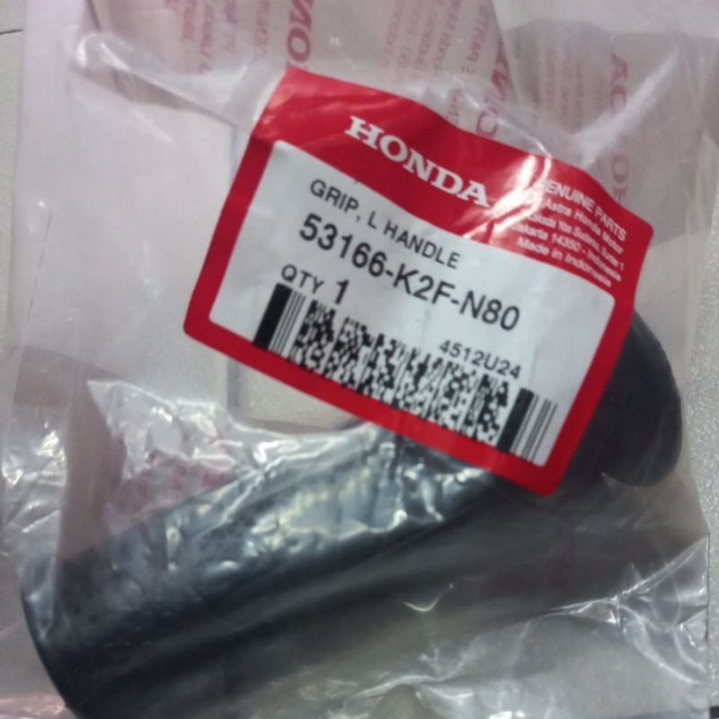 53166K2FN80 – GRIP L HANDLE, HAND GRIP KIRI SCOOPY NEW, STYLO 160 ORI AHM