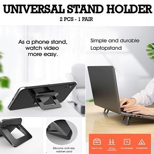 Universal Mini Holder Stand Laptop iPad iPhone Samsung 0.7mm (2 Pcs)