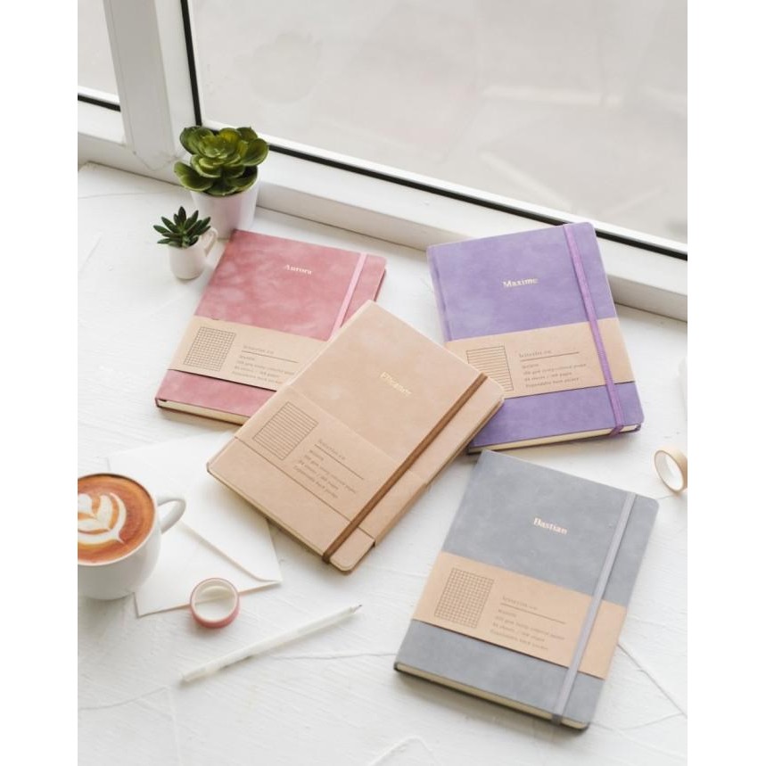 

Mason Suede Notebook Earl Grey Jurnal / Diary / Agenda / Buku Catatan