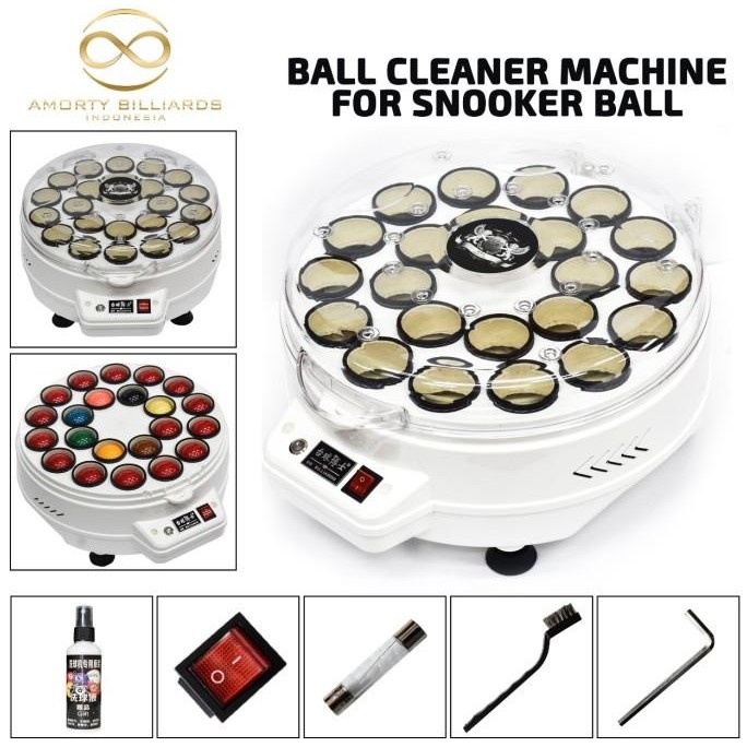 CO BALL CLEANER MACHINE FOR SNOOKER BALL / MESIN PENCUCI BOLA SNOOKER