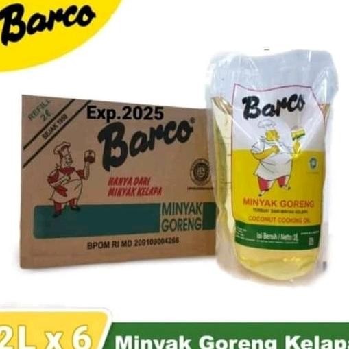 

Minyak Goreng Barco 2L X 6 (1 Karton) Original Dan Terpercaya
