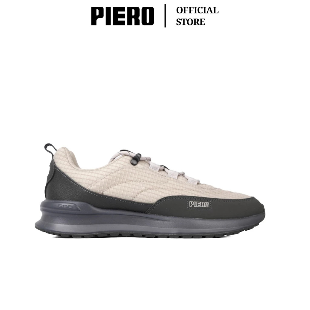 PIERO SEPATU SNEAKERS PRIA JOGGER 24 C TRL FEATHER GREY DARK GREY BLACK OLIVE PIE1000217