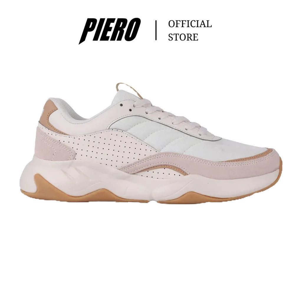 PIERO SEPATU SNEAKERS PRIA AEGIS WHITE   P30152