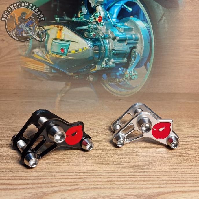 " Lowering Kit Cnc Marus Import Vespa Sprint Vespa Primavera Vespa S Vespa Lx Dudukan Shock Vespa Ma