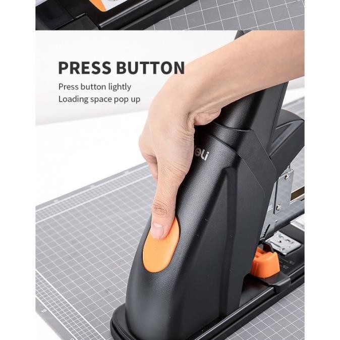 

Terlaris Stapler / Staples Jilid Deli Heavy Duty Besar - E0383 Ready Stok