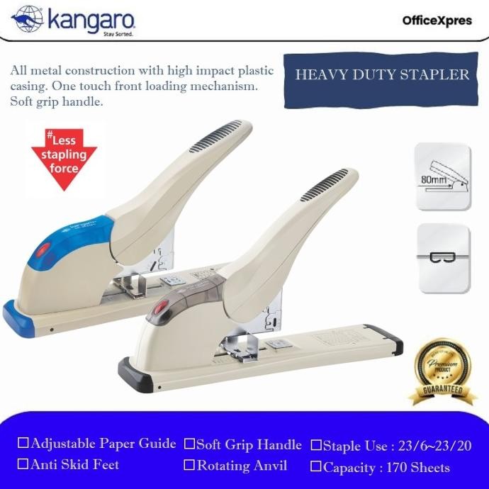 

Terlaris Stapler Jilid Ds-23S20Fl / Alat Staples Jilid Ds 23S20 Fl / Hekter Jilid Besar / Heavy Duty Stapler Ds 23S20Fl Kangaro Ready Stok