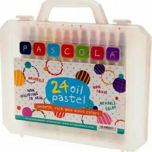 

Crayon Oil Patel Pacola 24 Warna Wahable Non Toic