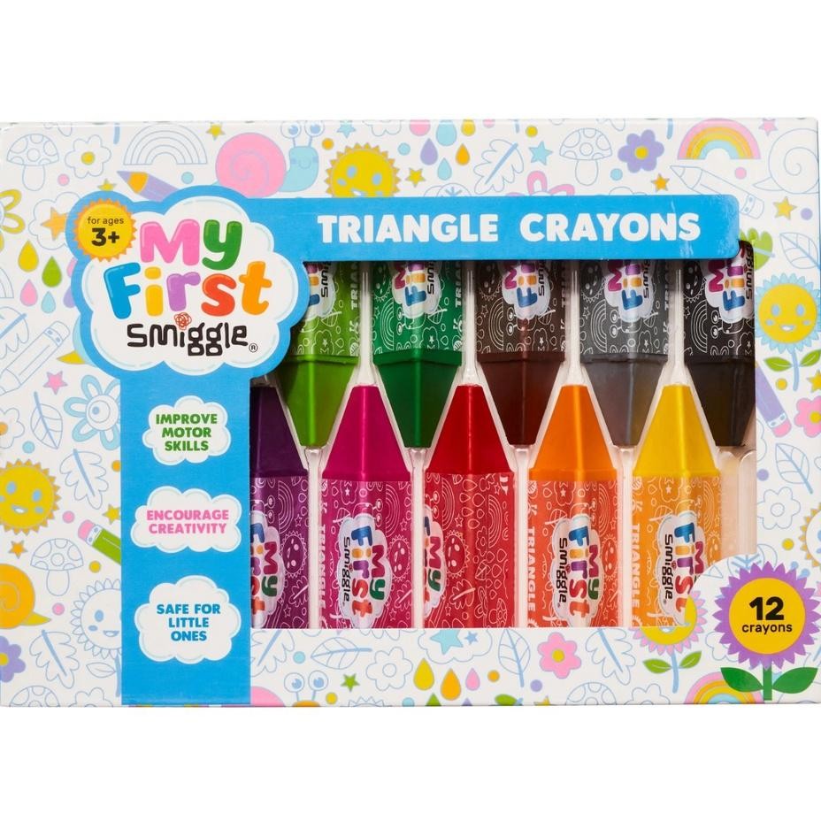 

My Firt Ggle Triangle Crayon 12 Crayon