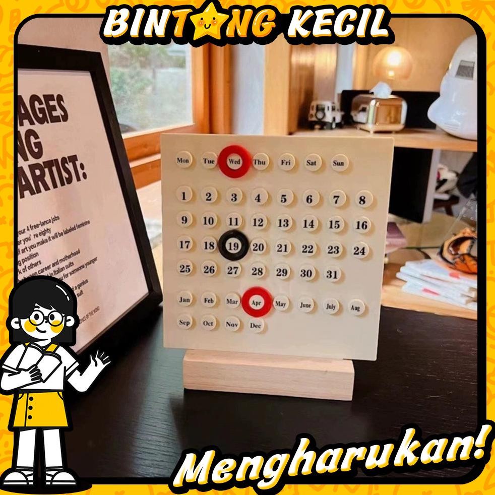 

Desk CalendarKalender Meja LucuMini Kalender meja standing Kalender Meja Belajar Diy Kalender Kalender Meja Aesthetic