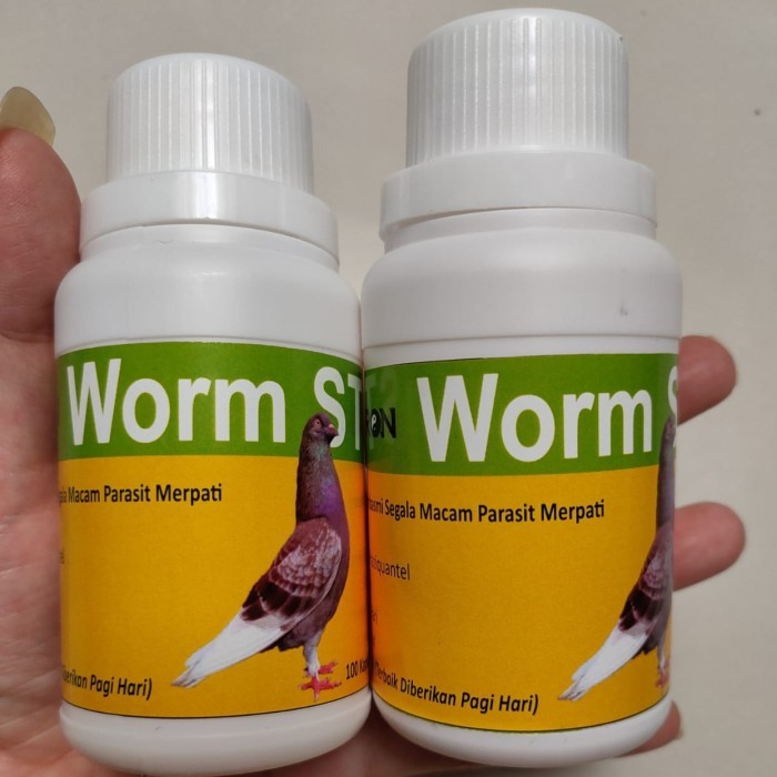 MERPATI WORM STOP BARON ISI 100 BUTIR KODE 1059