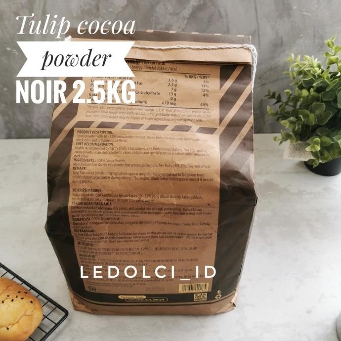 

TULIP COKLAT BUBUK COCOA POWDER BORDEAUX BURGUNDY NOIR 2.5 KG 2.5KG