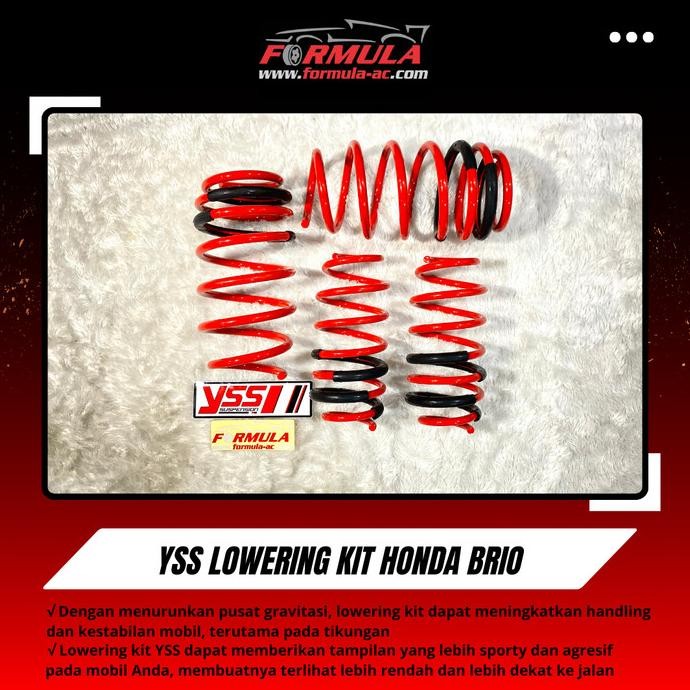 Ori - Lowering Kit Per YSS Performance Sring Honda Brio