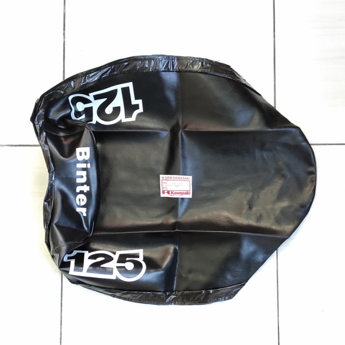 sarung jok kulit jok kawasaki binter KE KE125 KE-125 OEM japan