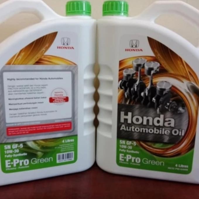 Ori - Oli Epro Green (Honda Sae 10W-30) ,Api SN ,,4liter ,Original