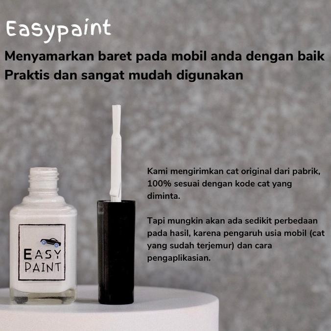 CAT OLES MOBIL STELLAR DIAMOND WHITE PEARL NH922P HONDA BRIO WRV PUTIH MUTIARA PUTIH METALIK 15ML