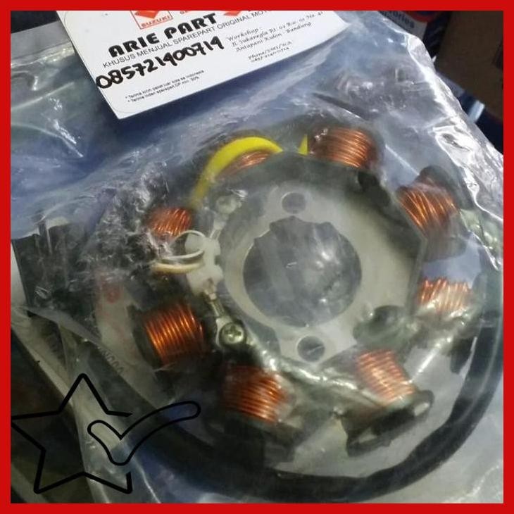 [SGP] SPULL STATOR SHOGUN 125 FD125 ORIGINAL SUZUKI SGP