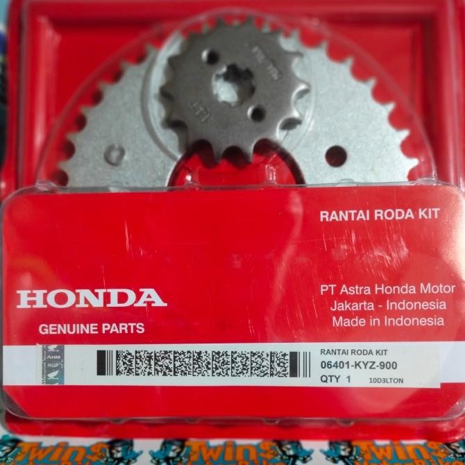 Ori - GEAR SET Gir Set Honda paket Supra x 125 injeksi FI / helm in KYZ
