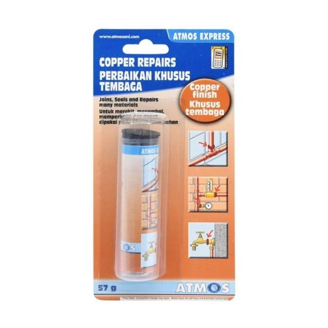 ASLI LEM UNTUK MENAMBAL KRAN ATAU SAMBUNGAN PIPA TEMBAGA ATMOS COPPER REPAI