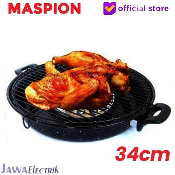 

READY MASPION MAGIC ROASTER/PEMANGGANG AYAM 34CM - ANTI LENGKET