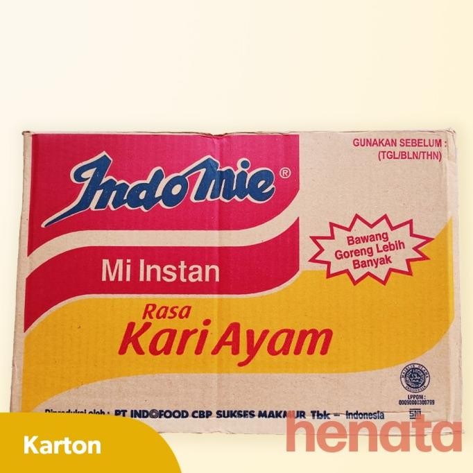 

READY INDOMIE KARI AYAM KARTON / DUS
