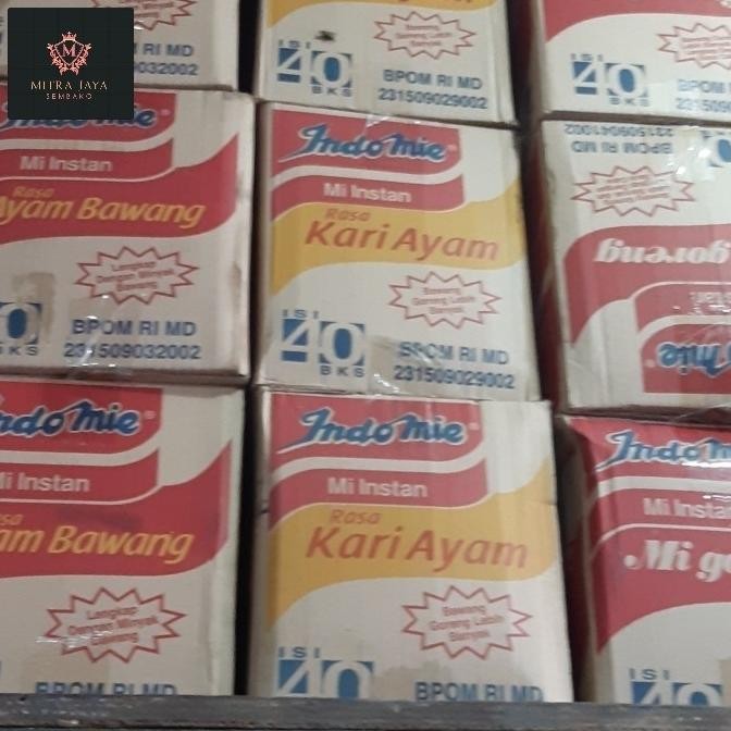 

READY INDOMIE KARI/GORENG/AYAM BAWANG/SOTO 1 DUS