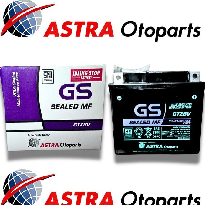 Ori - AKI MOTOR HONDA SONIC NEW CB150R GS ASTRA GTZ6V ORIGINAL