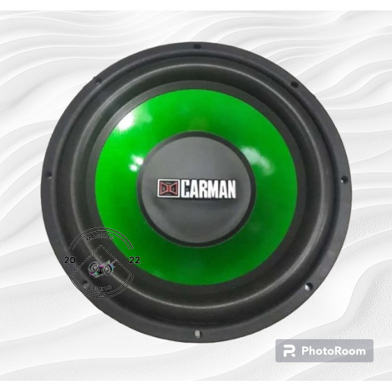 Speaker Speker Subwoofer Sub Woofer 12Inch Double Coil Carman Cm 1278