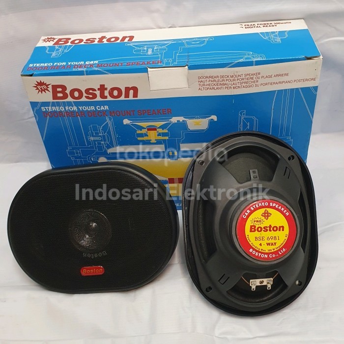 Speaker Boston 6 Inch Oval 6981 Speaker Mobil
