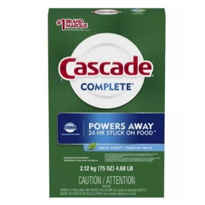 Baru cascade complete dishwasher detergent powder powers away 2.12kg - wash