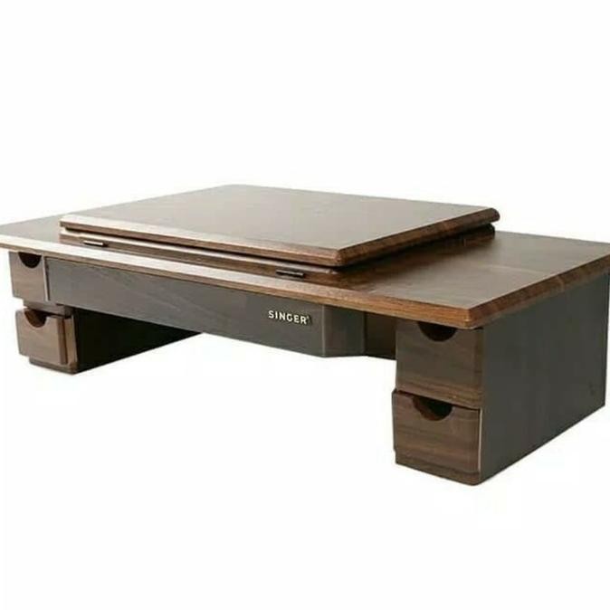 Meja Laci / Meja Mesin Jahit SINGER Klasik Model Baru