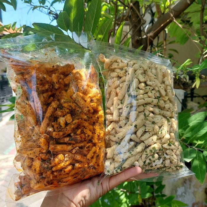 

TERPERCAYA BASRENG pedas daun jeruk 500gr Asin Camilan Snack Food Cemilan Goreng
